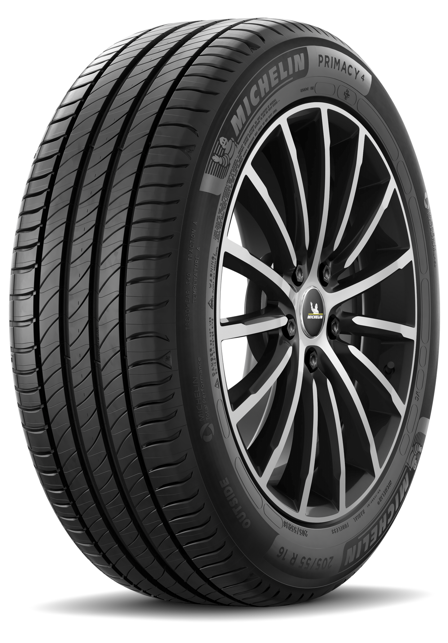 LLANTA  MICHELIN PRIMACY 4+ 205/55R16 91V